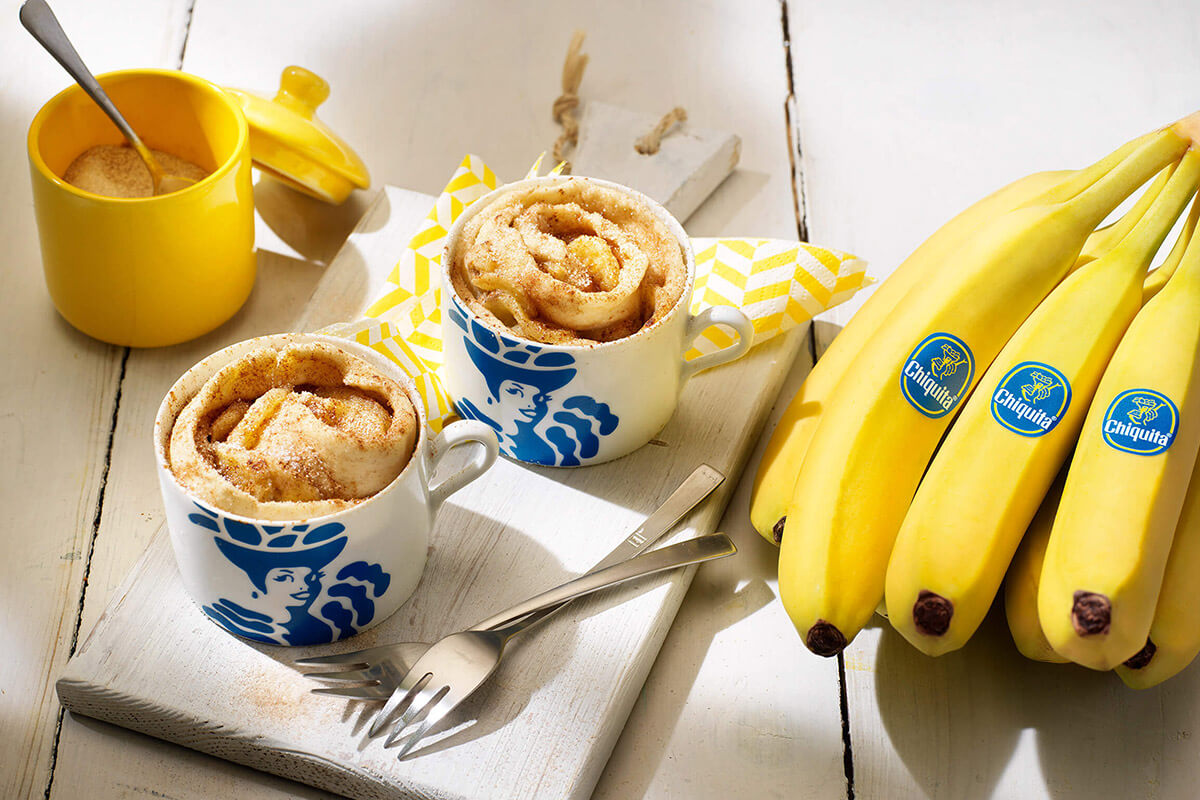 Chiquita Banana Cinnamon Roll In A Mug Chiquita Recipes