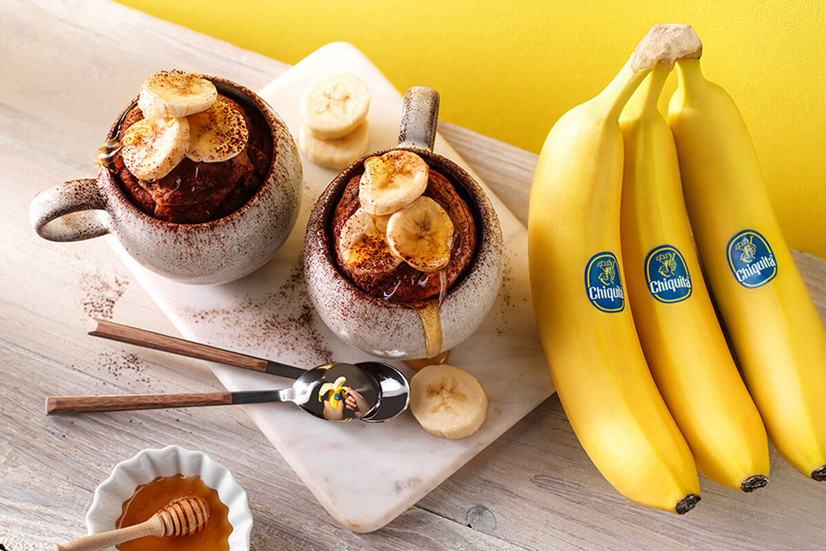 Chiquita banana muffin mug cake