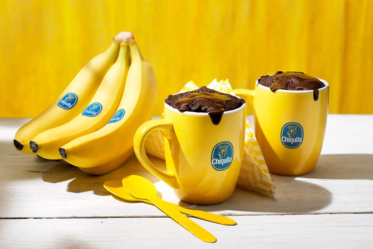 Chiquita banana mug brownie