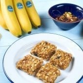 Easy Chiquita Banana No Bake Cookie Squares