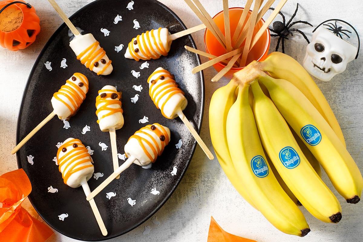 Halloween ghost popsicles with Chiquita bananas | Chiquita Recipes