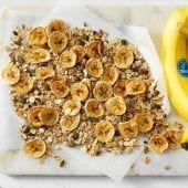 Homemade Chiquita banana chips