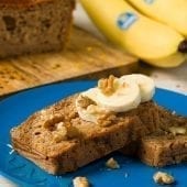 Italian Style Banana Bread (Ciambella)