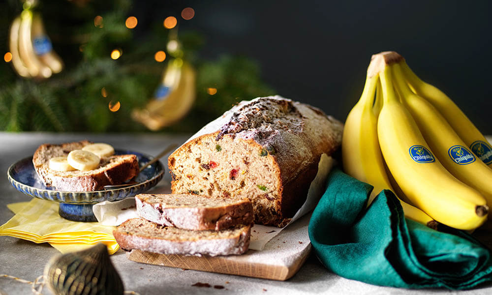 Christmas Chiquita banana bread