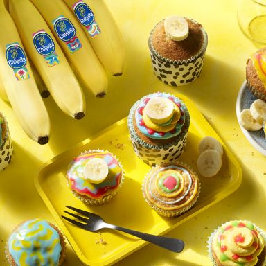 Artsy Chiquita Banana Cupcakes