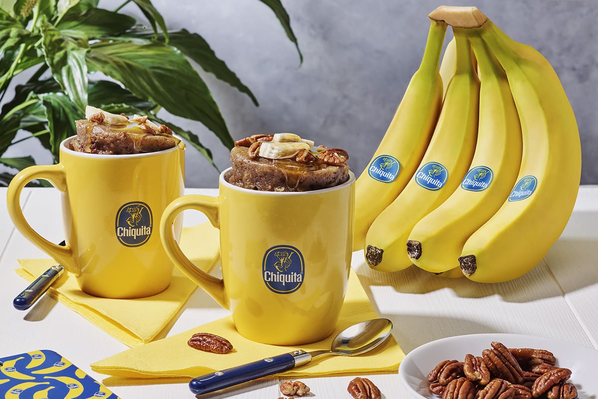 Chiquita Banana, pecan nut and maple syrup cake Mug