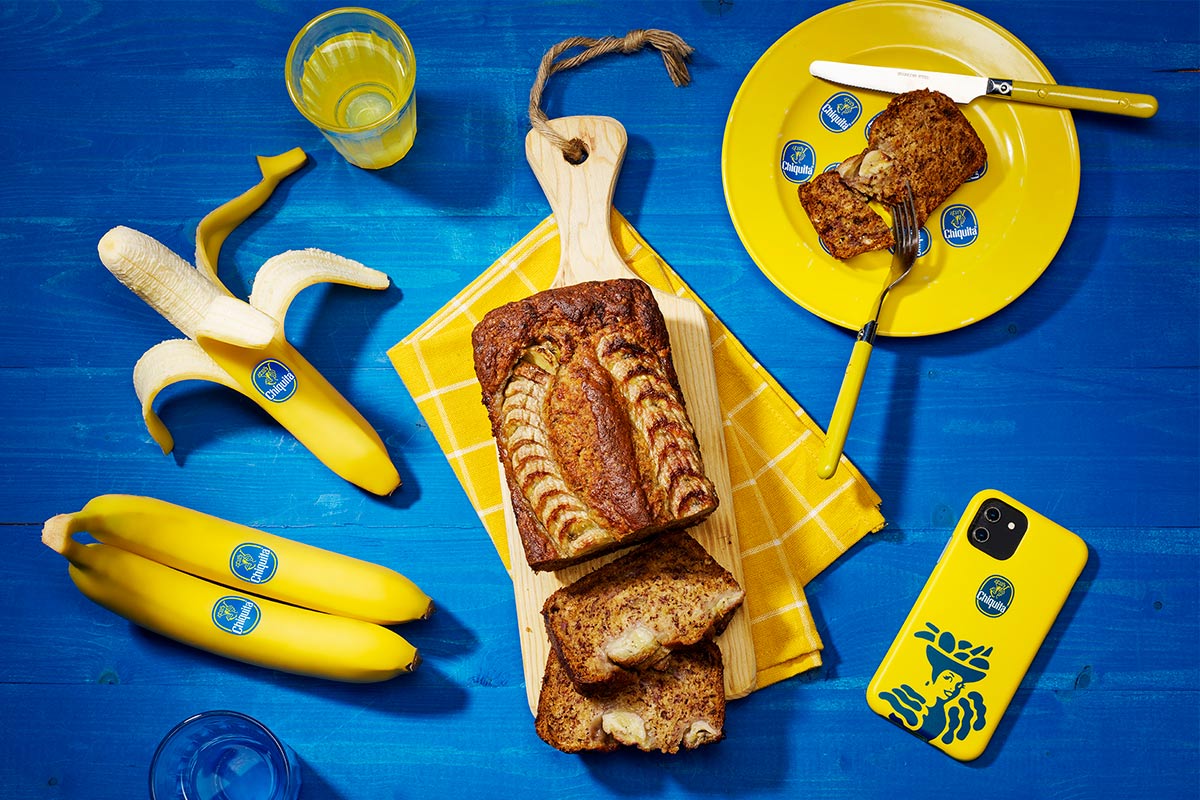 Easy vegan banana bread by Chiquita