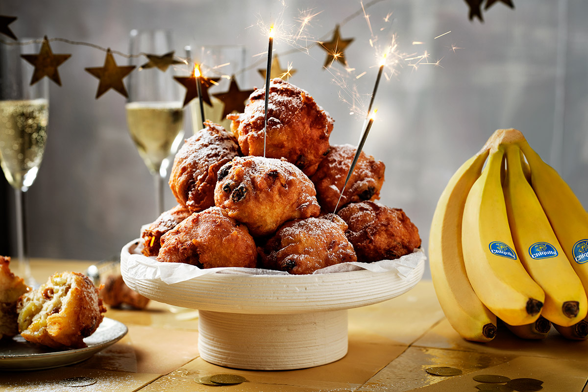 New years dutch dough fritters