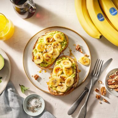 Breakfast Avocado Chiquita Banana Toast