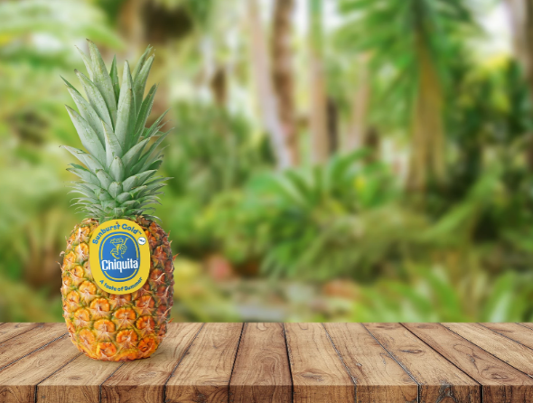 Chiquita’s New Sunburst Gold Pineapple is as Good as Gold!