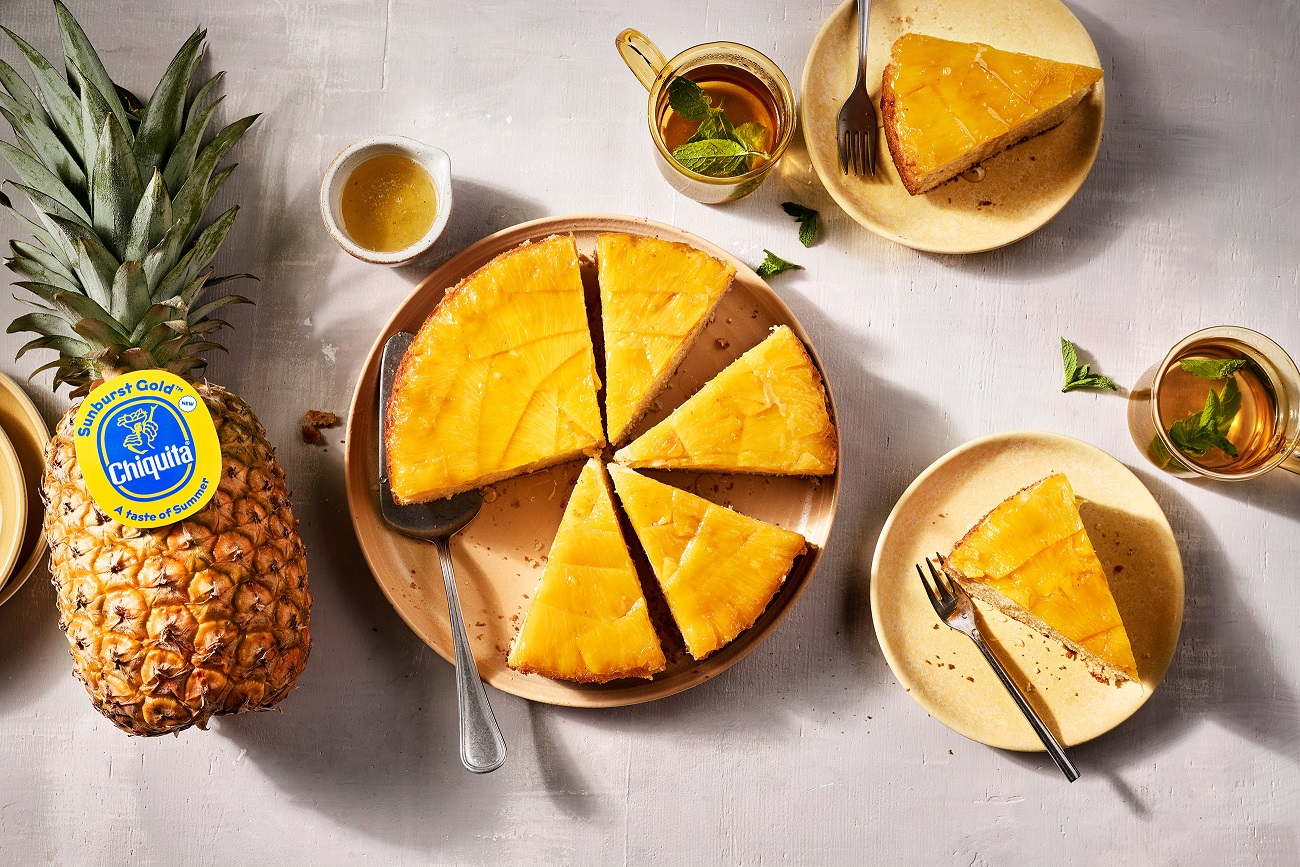 Chiquita pineapple ‘upside down’ cake