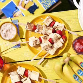 BBQ Chiquita banana marshmallows